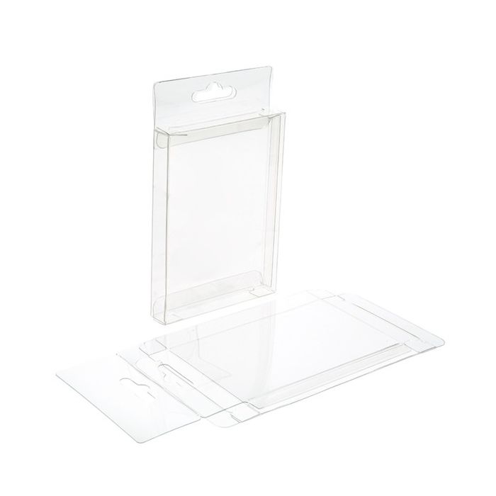 Boite plastique à suspension à transparence cristalline 11.4x1.3x14.9cm (25 Pièces) [HFB6]