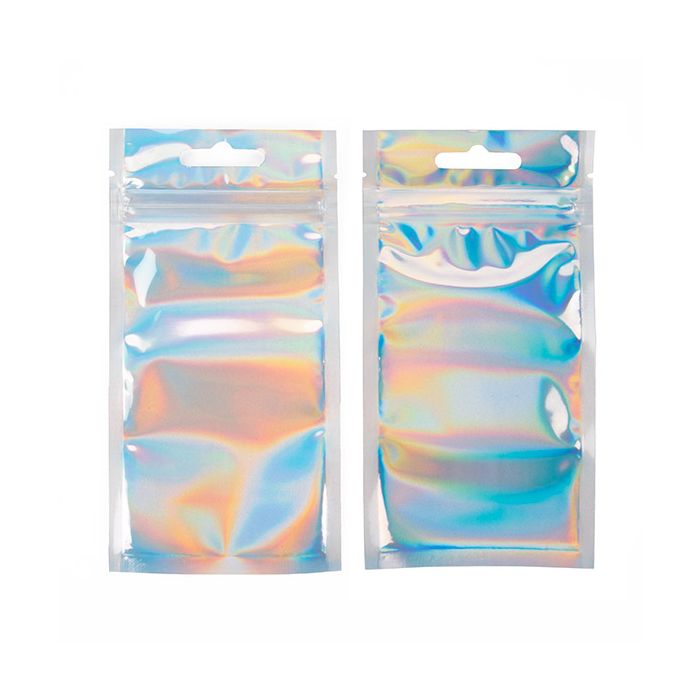 Gripzakken Holographic/Transparant 7,6x12,7cm (25 Stuks) [HZBB35CH]