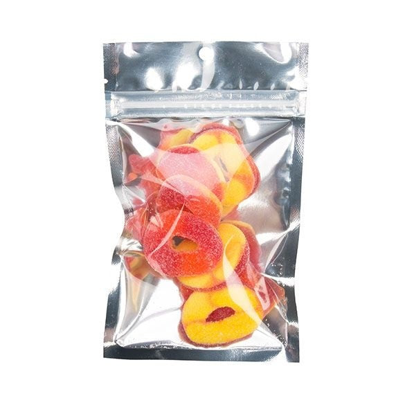 Gripzakken Transparant/Zilver 9,2x12,7cm (100 stuks) [HZB4S]