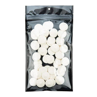 Grip Seal Bags Transparent/Black 12.7x20.8cm