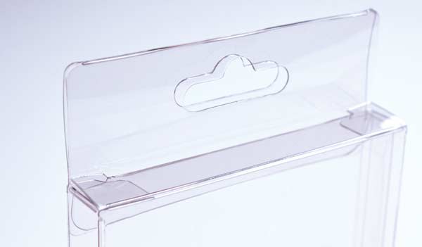 Plastic Gift Boxes 14.9x2.5x16.8cm with Hanger part