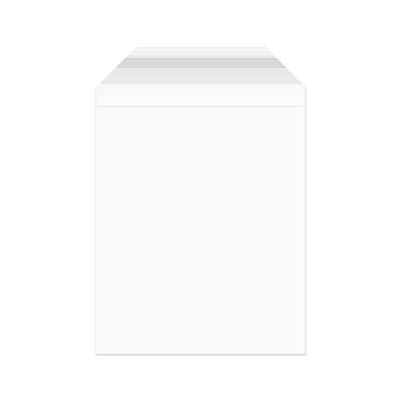 Sachet plastique plat grand format 21,4x26cm Refermable par Rabat Adhésif (100 pièces) [B108CT]
