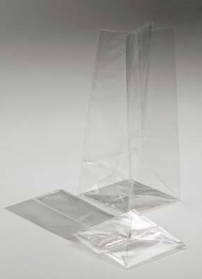 Sachet SOS à fond plat Ecologique 10,2x7,6x26,7cm (100 pièces) [CFBG5]