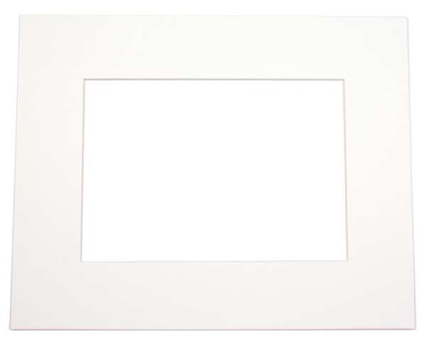 Passepartout ivoor 39,7x49,9cm venster - buitenmaat 50,8x61cm (10 stuks) [MS20123]