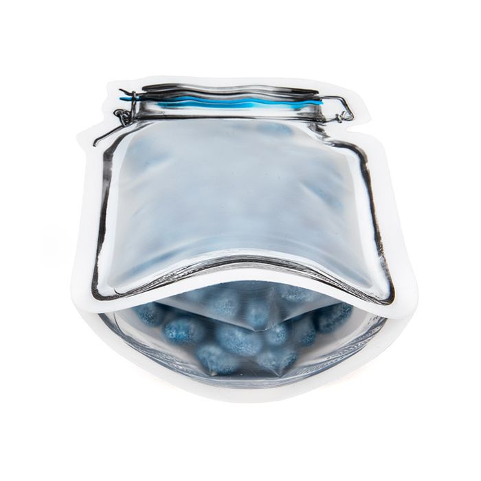 Stazakken Glazen Pot Vorm 11,9x5,7x19,7cm (25 Stuks) [JARMD]