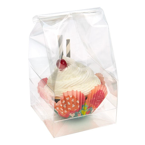 Cupcake Zakken voor Jumbo Cupcakes 10.2x10.2x22.8cm (100 Stuks) [CBG3]