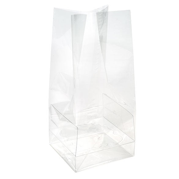 Cupcake Zakken voor Jumbo Cupcakes 10.2x10.2x22.8cm (100 Stuks) [CBG3]