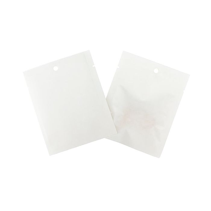 Sachets Kraft Blanc Ecologique 7,6x10,2 cm Thermosoudable (100 pièces) [KHS34WK]