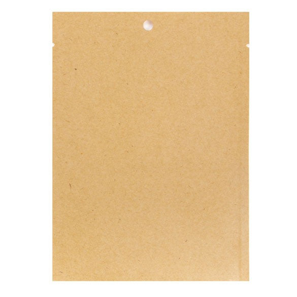 Sac en Kraft mate Thermoscellable 11,2x15,7cm (100 Pieces) [KHS46M]