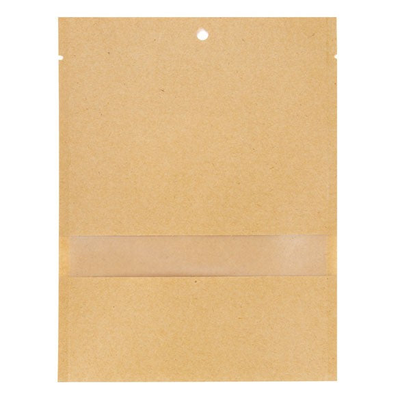 Sac en Kraft mate Thermoscellable  avec ouverture 137 x 185 mm (100 Pieces) [KHS57MW]