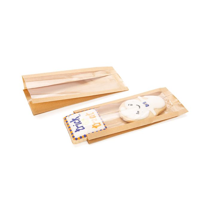 Zakken Kraft 7,6x5,1x16,5cm met zijvouw (100 stuks) [KSG2]