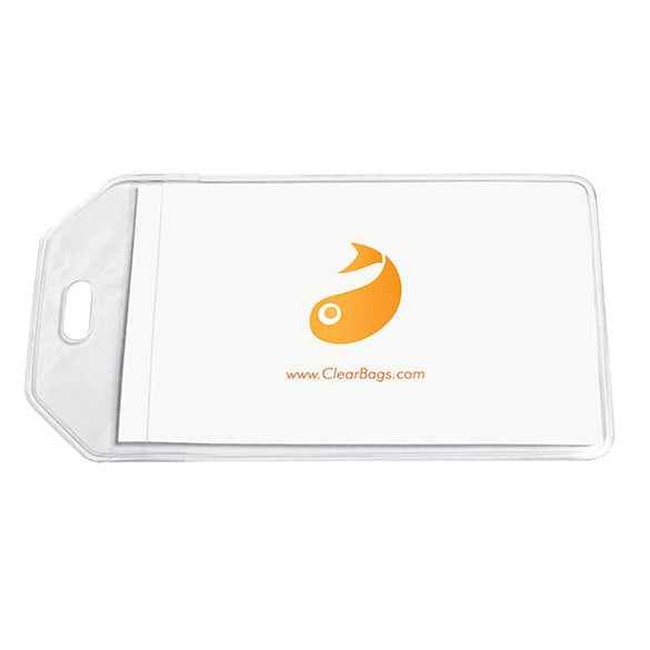 Bagagelabel hoesjes 7x10,5 cm (100 stuks) [LUGTAG]