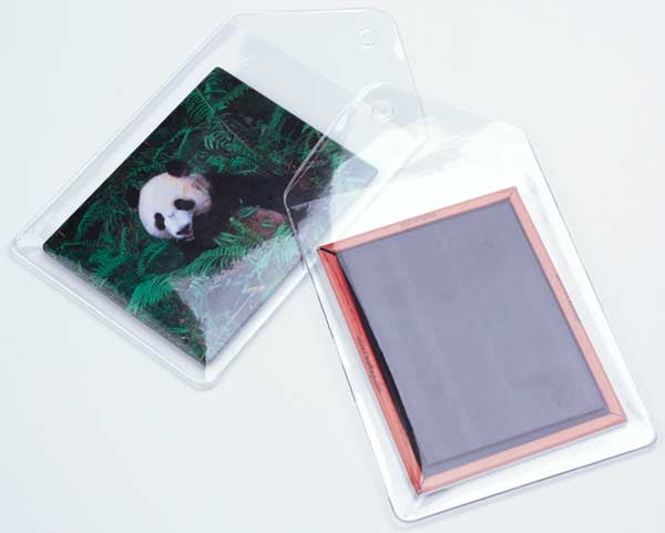 Vinyl hoesje 7,3x9,5cm (100 stuks) [MAG2]