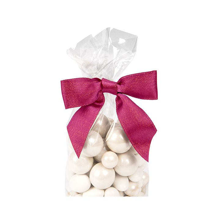 Noeuds pré-noués Rose Intense Métallique 8,9 cm (25 pièces) [MBOWP]