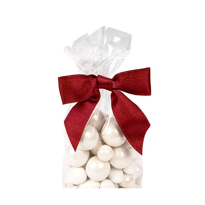 Noeuds pré-noués Rouge vif Métallique 8,9 cm (25 pièces) [MBOWSC]