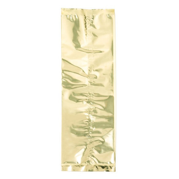 Sachet scellable à joint central laminé Qualité supérieure en or métallisé, 10.2x30.5cm (100 pièces) [SMB412G]