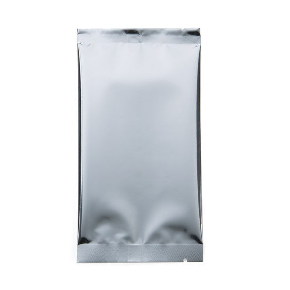 Plastiek Zakken Zilver 7,5x14cm Gemetalliseerd en Sealbaar (100 stuks) [SVP35HS]