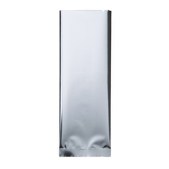 Sachet scellable à joint central laminé Qualité supérieure en argent métallisé, 7.5x20.3 cm (100 pièces) [SVP38S]