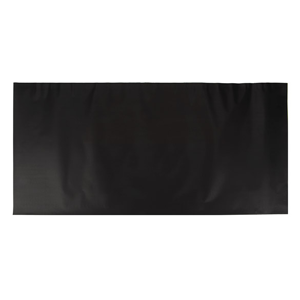 Folie Topper Gemetalliseerd Mat Zwart 30,5x63,5 cm (25 Stuks) [MT4MB]