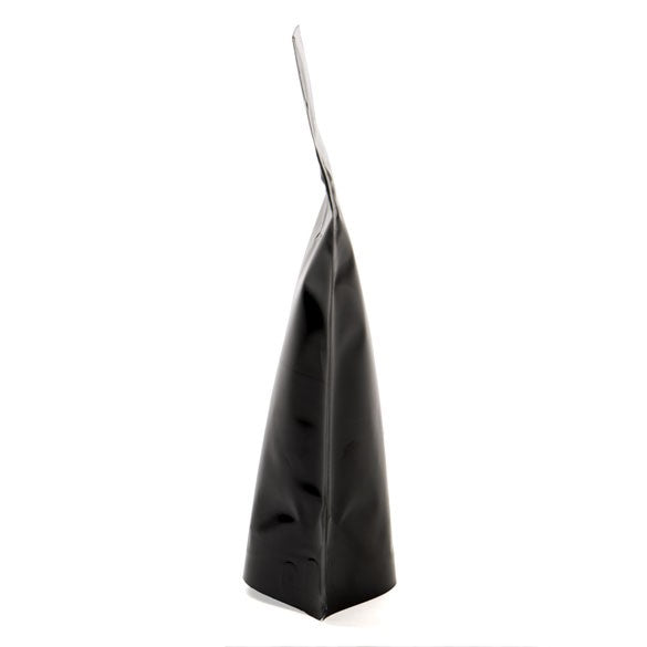 Doypack Noir Métallisé 8x5x13cm | 28g (100 pièces) [ZBGM1B]
