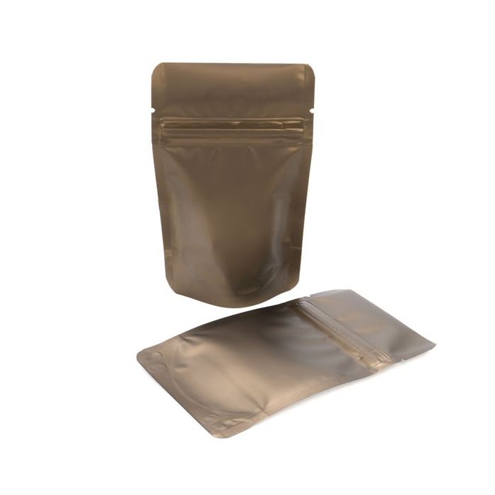 Doypack Bronze Métallisé 8x5x13cm | 28g 100 pièces) [ZBGM1BZ]