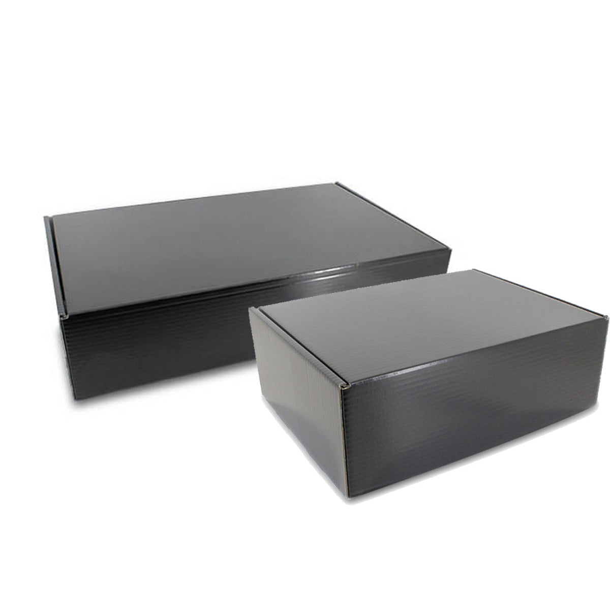 Food boxes 38x30x14cm Black (25 pcs)
