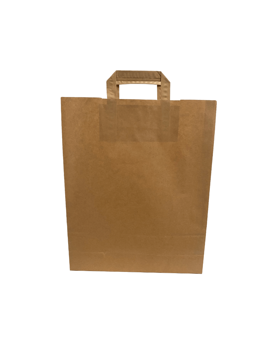 Sac papier en kraft marron 80 g/qm 32x21x27 cm (50 pièces) [PADB3227XL]