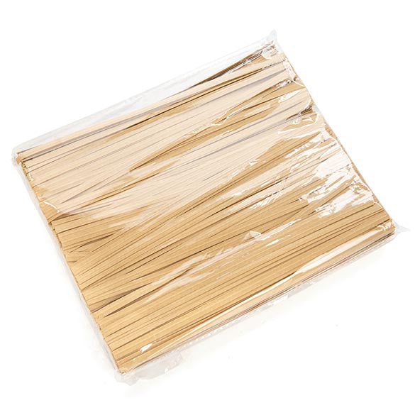 Bindstrips 15,2x0,4cm Kraft papier (1000 stuks) [TT6KR]