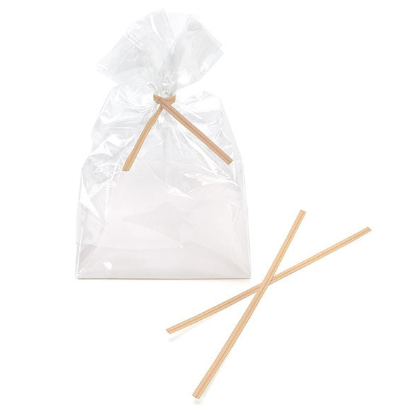 Bindstrips 15,2x0,4cm Kraft papier (1000 stuks) [TT6KR]