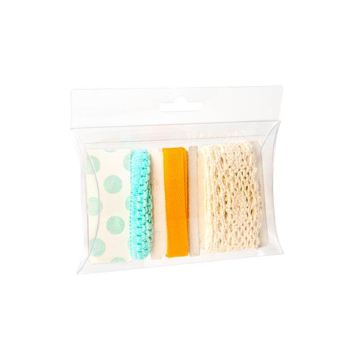 Boite pliante berlingot transparente avec rochet pour suspension 10x3x15cm (25 pièces) [PBSH77]