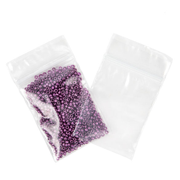 Sachet zip transparent en PE-BD 3,8x5,1cm (100 pièces) [2PE1H2]