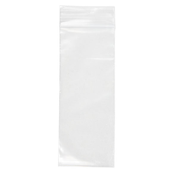 Sachet zip transparent en PE-BD 50 microns 5,1x12,7cm (100 pièces) [2PE25]