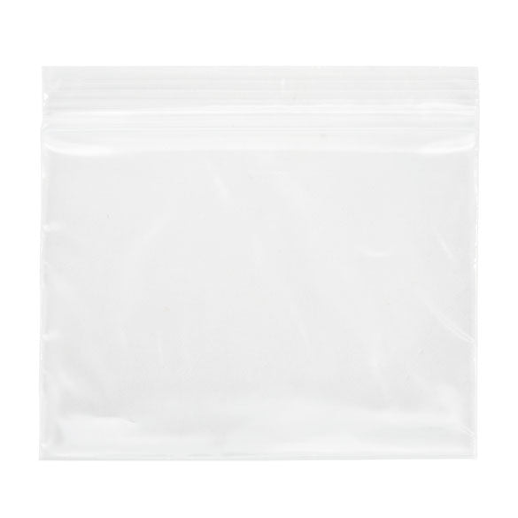 Sachet zip transparent en PE-BD 10x7,5cm 50 microns (100 pièces) [2PE43]