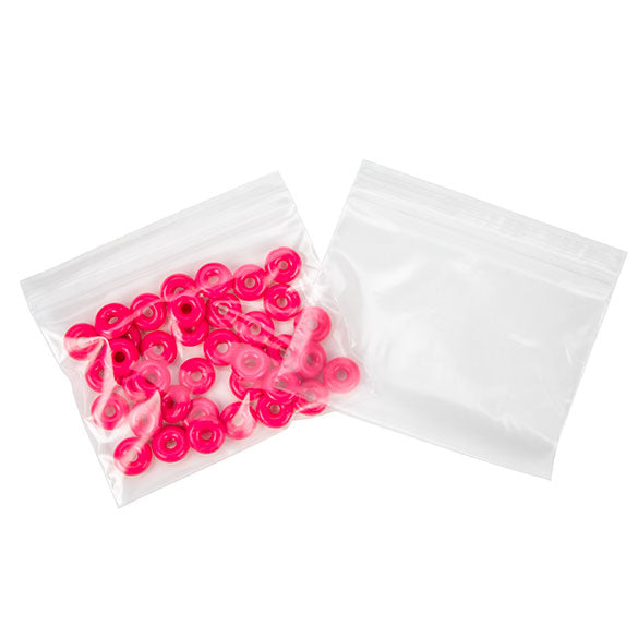 Sachet zip transparent en PE-BD 10x7,5cm 50 microns (100 pièces) [2PE43]