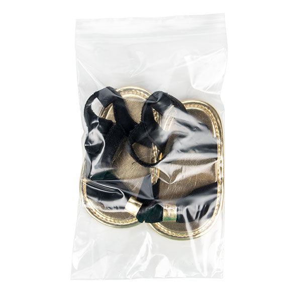 Sachet zip transparent en PE-BD 12,7x20,3cm (100 pièces) [2PE58]