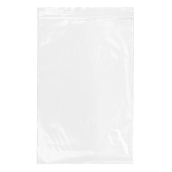 Sachet zip transparent en PE-BD 15x23cm 50 microns (100 pièces) [2PE69]