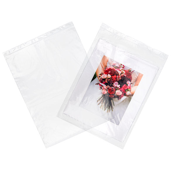 Sac zip transparents 45,7x61cm (25 Pièces) [2PE1824]