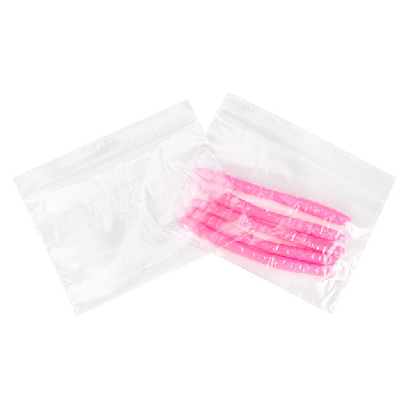Sachet zip transparent en PE-BD 15,2x10,2cm (100 pièces) [2PE64]