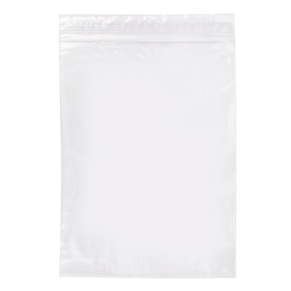 Sachet zip transparent en PE-BD 15,2x20,3cm (100 pièces) [2PE68]