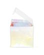 Plastiek Doosjes 8,9x8,9x8,9 cm met Autolock Bodem Iridescent (25 stuks) [PLB105I]
