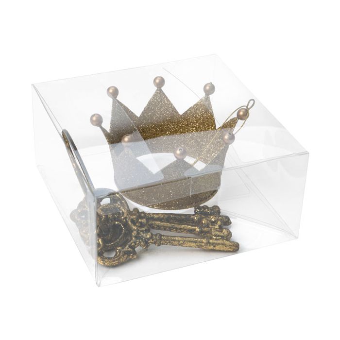 Plastiek Doosjes 14,9x14,9x7,6cm Voedselveilig Autolock Bodem (25 stuks) [PLB203]