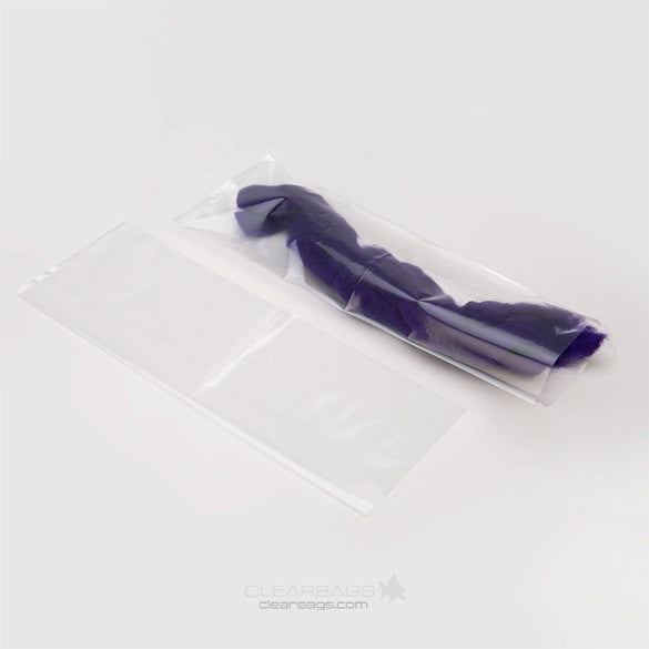 Plastiek Zakken 10,2x30,5cm LDPE 40 Micron (100 stuks) [PE2412]