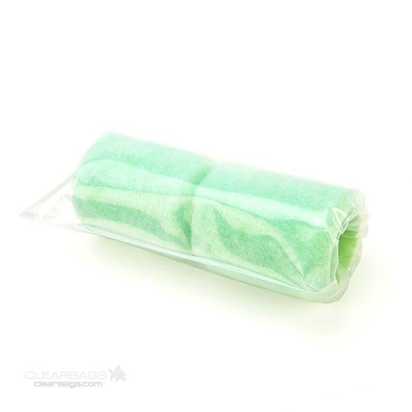 Plastic Bags 10.2x25.4cm LDPE 100 micron