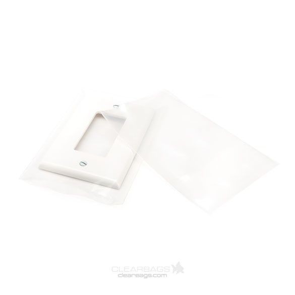 Sachet plastique transparence cristalline en PE-BD 100 microns 10.2x15.2 cm (100 pièces) [PE446]
