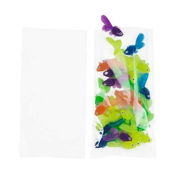 Plastiek Zakken 10,2x20,3cm Helder Polypropyleen (100 stuks) [FP1H48]