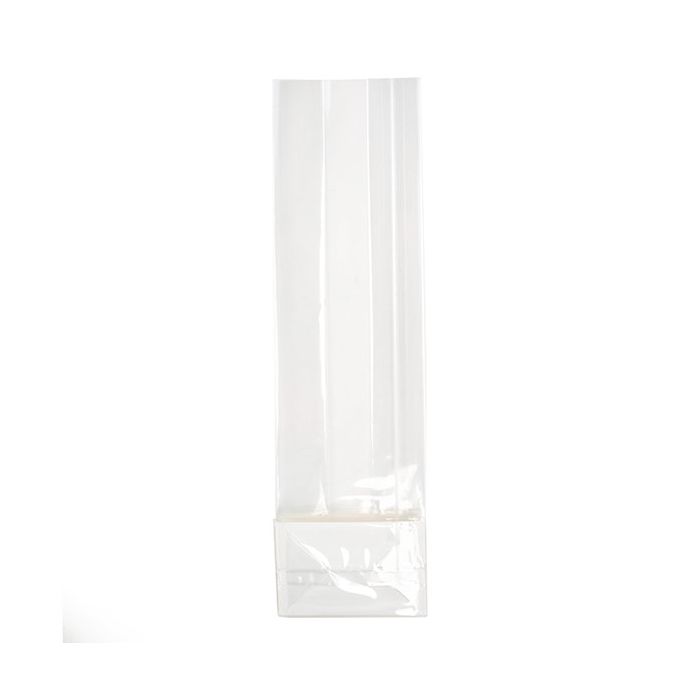 Flat Bottom Gusset w/ Paper Insert, 7 x 5 x 25,5 cm