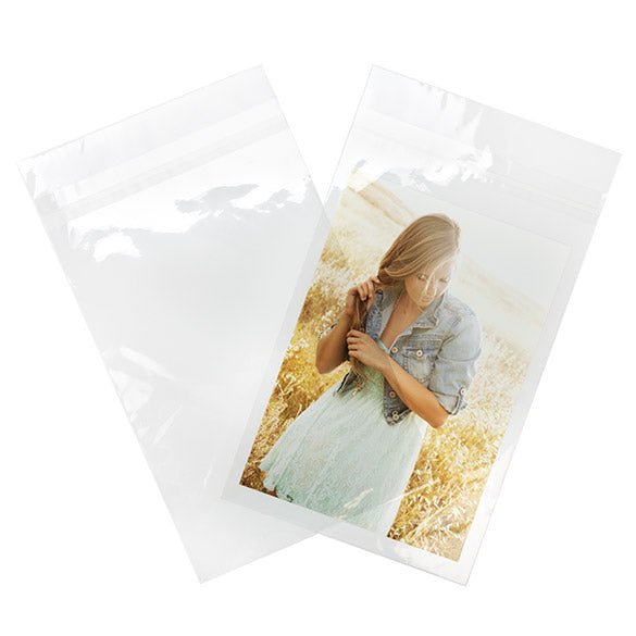 Sachet plastique plat grand format 22,7x36,2cm Refermable à Fermeture “Sécurisée” (100 pièces) [B814PC]
