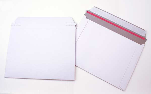 Enveloppe d'expédition rigide avec bande adhésive 350 grammes 37.8 x 30.2cm (10 Pièces) [LRM7]