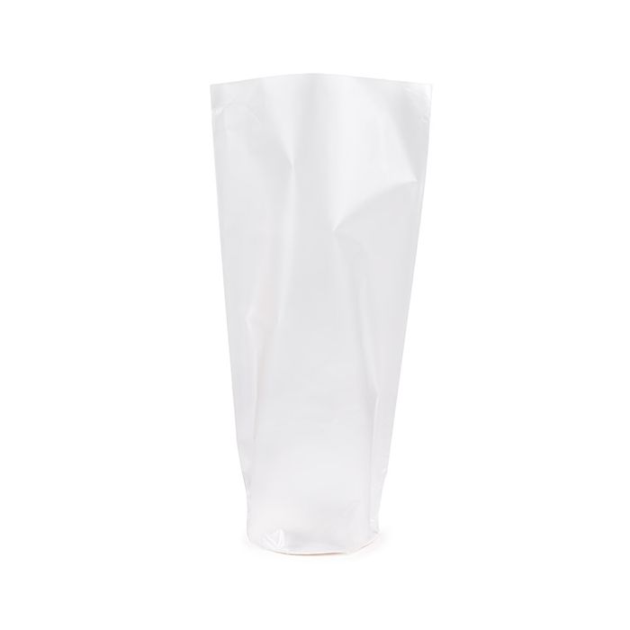 Glacé Sachet a Fond Rond 8,3x25,4cm avec insert en papier (50 pièces) [RPBGF3]