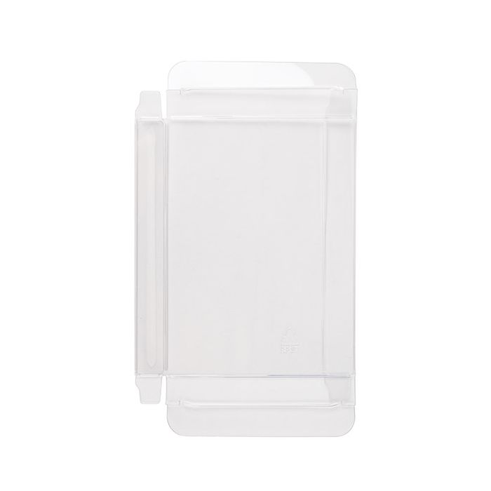 Boites cadeau rPET plastique à transparence cristalline 9.5x1.6x13.2 cm (25 pièces) [FB10R]